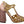 Dolce & Gabbana Silk-Infused Leather Crystal Pumps in Pink Gold