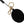 Dolce & Gabbana Elegant Black and Gold Keychain Accessory