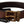 Dolce & Gabbana Elegant Brown Leather Belt with Gold Buckle