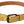 John Galliano Elegant Gold Genuine Leather Men's Belt