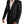 Dolce & Gabbana Elegant Black Metallic Slim Fit Blazer Jacket