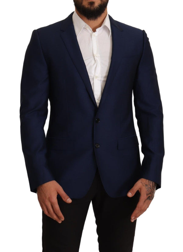 Dolce &amp; Gabbana laivastonsininen Slim Fit -takki MARTINI Blazer