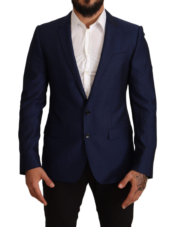 Dolce &amp; Gabbana laivastonsininen Slim Fit -takki MARTINI Blazer