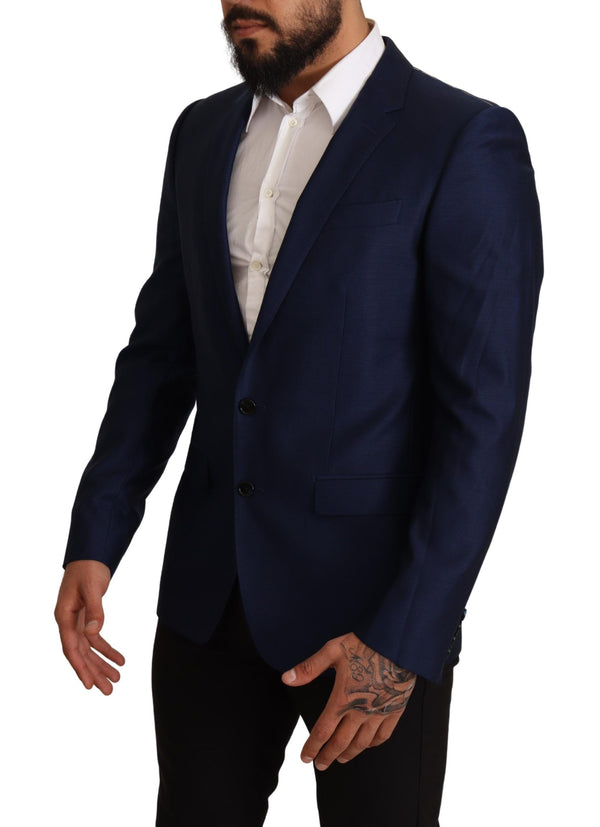 Dolce &amp; Gabbana laivastonsininen Slim Fit -takki MARTINI Blazer