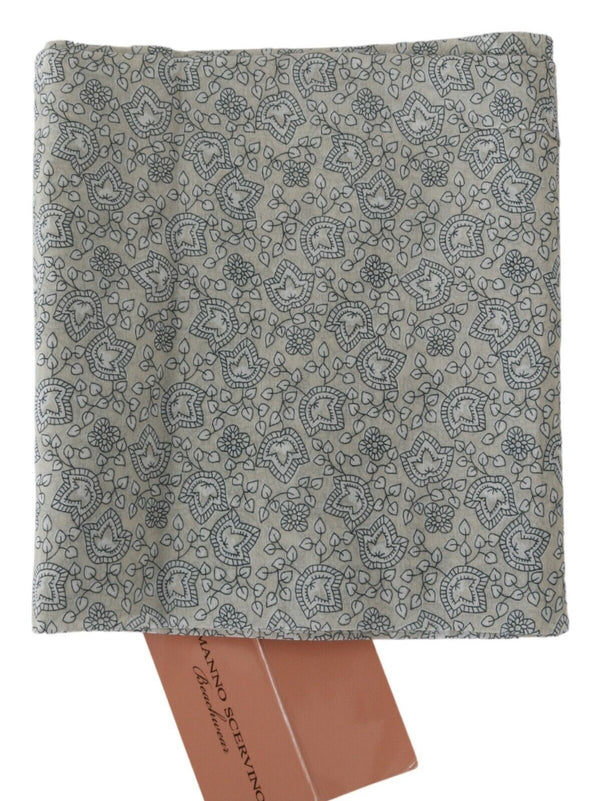 Ermanno Scervino Beige Blue Belt Wrap Beachwear vyötärö