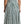 Dolce & Gabbana Chic Sleeveless A-Line Dress in White & Green