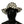 Dolce & Gabbana Chic Black Polka Dot Trilby Hat