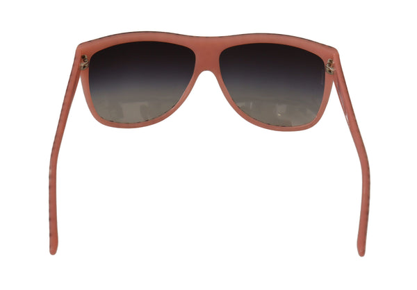 Dolce &amp; Gabbana Brown Stars Acetate Frame Women Shades -aurinkolasit