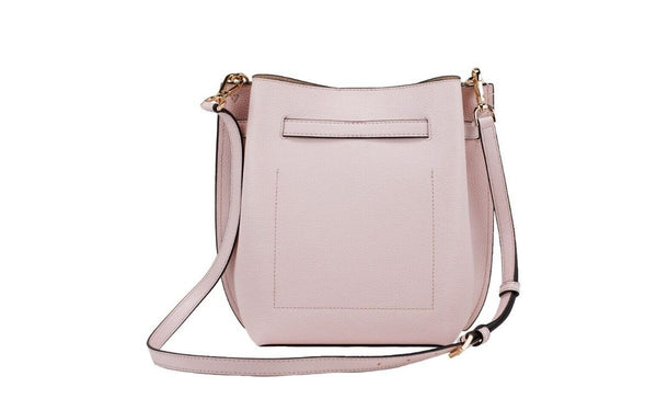 Michael Kors Emilia Small Powder Blush Pebble Leather Bucket Messenger käsilaukku