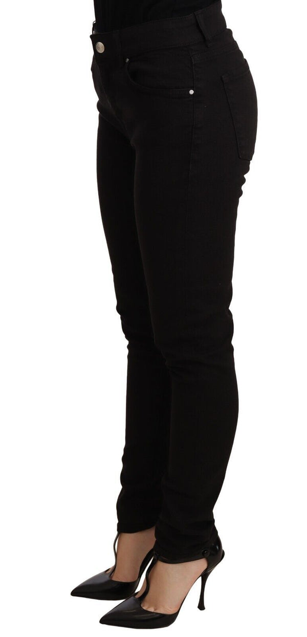 Dolce & Gabbana Elegant Slim-Fit Black Skinny Jeans