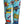 Dolce & Gabbana Blue Cartoon Print Jogger Viskoosi Stretch -housut