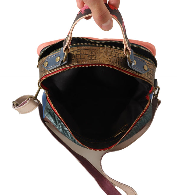 EBARRITO Chic Multicolor Leather Shoulder Bag