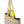 Dolce & Gabbana Beige Linen-Calf Tote with Gold Chain