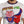 Dolce & Gabbana White Cotton Top Super Power Pig T-paita