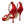 Dolce & Gabbana Red Satin Crystals Sandaalit Keira Heels Shoes