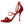 Dolce & Gabbana Red Satin Crystals Sandaalit Keira Heels Shoes