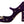 Dolce & Gabbana Purple Suede koristellut Pump Mary Jane -kengät