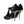 Dolce & Gabbana Black Crystals T-strap Heels Pumps Kengät