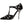 Dolce & Gabbana Black Crystals T-strap Heels Pumps Kengät