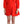 Fyodor Golan Radiant Red Linen Blend Artisan Dress