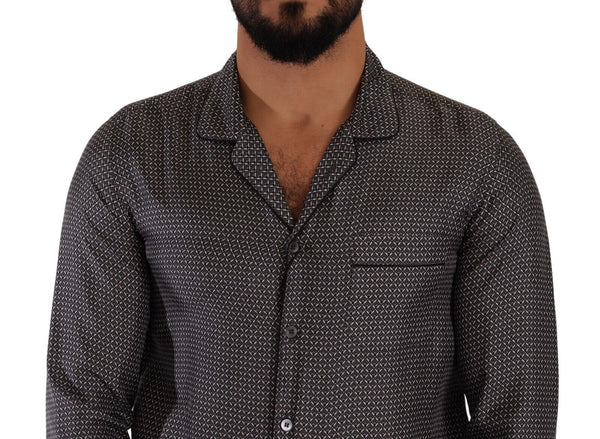 Dolce & Gabbana Elegant Silk Button Down Shirt