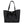 Michael Kors Emilia Large East West Black Pebbled Leather Tote Handbag Purse Bag