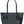 Michael Kors Charlotte Black PVC Leather Large Top Zip Tote Handbag Bag Purse