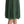 Dolce & Gabbana Metallic Green Pleated A-Line Midi Skirt