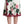 Dolce & Gabbana White Rose Print High Waist Midi A-linjainen hame