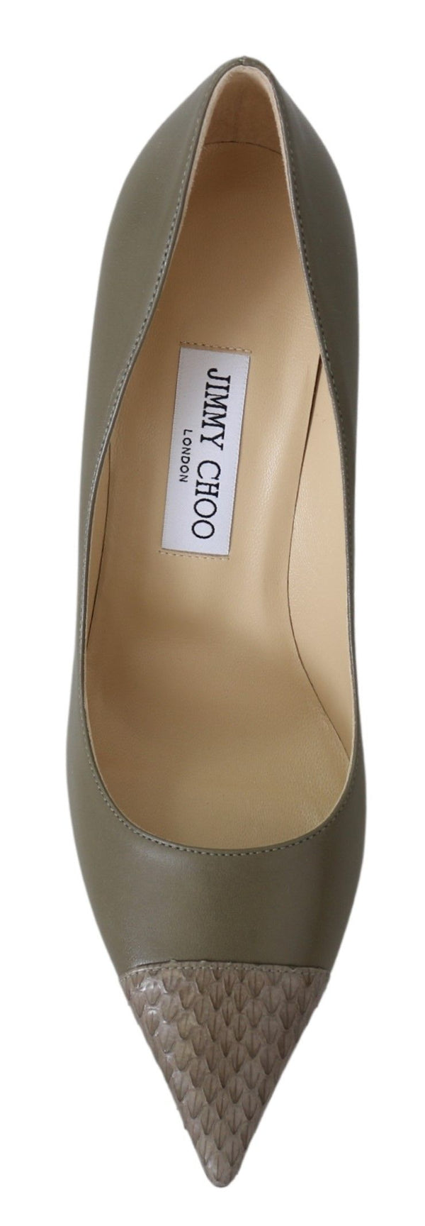 Jimmy Choo Pebble Green Nahka Amika Pumps