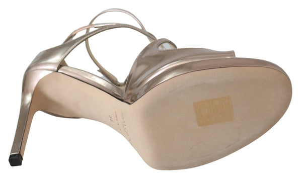 Jimmy Choo Ballet Pink Nahka Lance Sandaalit Pumput