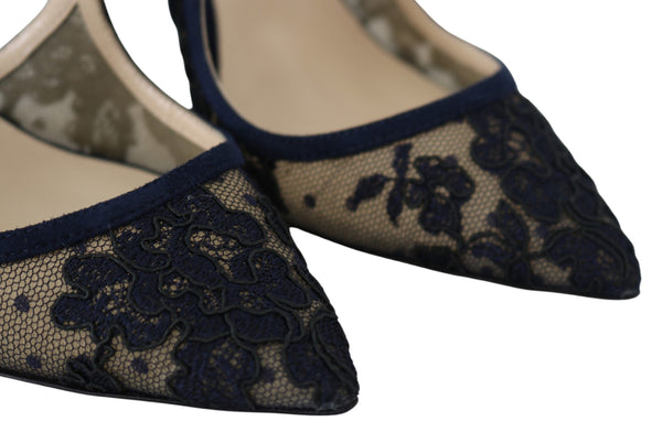 Jimmy Choo Navy Blue Lancer 85 Sandaalit -pumput