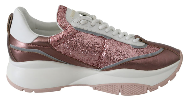 Jimmy Choo Pinkit Candyfloss nahkaiset Raine-lenkkarit