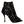 Dolce & Gabbana Black Crystals Heels vetoketjulliset lyhyet saappaat kengät