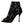 Dolce & Gabbana Black Crystals Heels vetoketjulliset lyhyet saappaat kengät