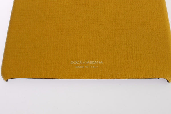 Dolce &amp; Gabbana keltainen nahkainen tabletin Ipad-kotelon kansi