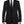 Dolce & Gabbana Exclusive Black Silk One Button Blazer