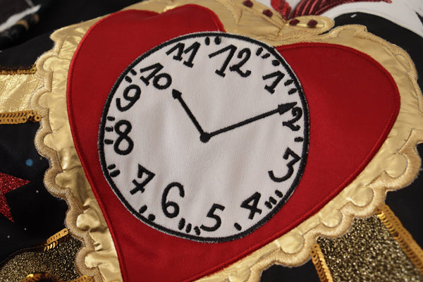 Dolce &amp; Gabbana musta Love Clock paljetetulla pianohame