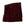 Dolce & Gabbana Luxurious Bordeaux Fur Hooded Scarf Wrap