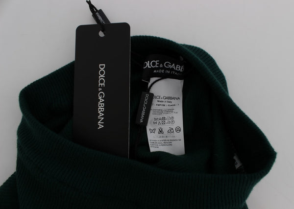 Dolce &amp; Gabbana Green Cashmere Stretch -housut