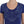 Ermanno Scervino Elegant Blue Crew Neck Tee with Logo Detail