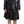 Exte Elegant Two-Piece Black Skirt Suit