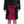 Exte Chic Black and Pink Skirt Suit Ensemble