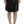 Exte Black Wool Silk Above Knee Straight Hame