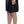 Exte Black Wool Silk Above Knee Straight Hame