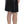 Exte Black Wool Silk Above Knee Straight Hame