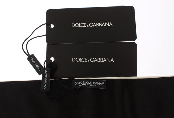 Dolce &amp; Gabbana White Wide Belt Silk Cummerbund