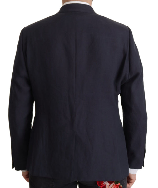 Dolce & Gabbana Elegant Linen Single Breasted Blazer