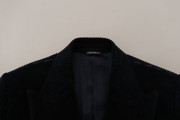 Dolce & Gabbana Elegant Black Cotton Long Cardigan Jacket