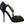 Dolce & Gabbana Black Leather Gold Devotion Heart Sandals -kengät